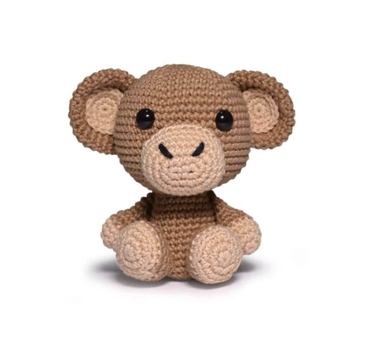 Circulo Safari Amigurumi Crochet Kit - Monkey