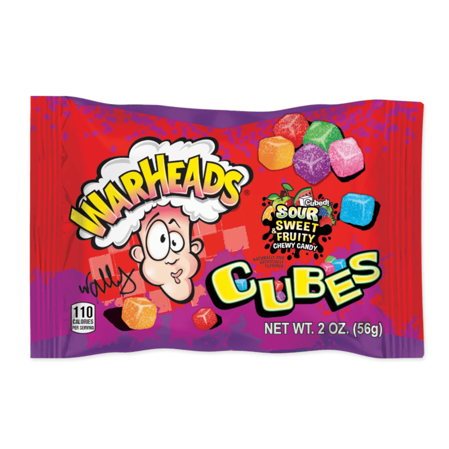 Warheads Sour Chewy Cubes - 2oz
