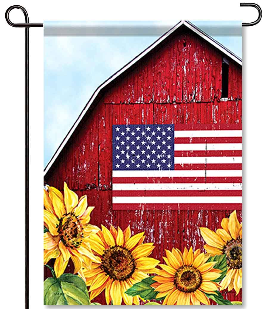 Carson Home Accents Cha49856 Barn Flag Garden Flag