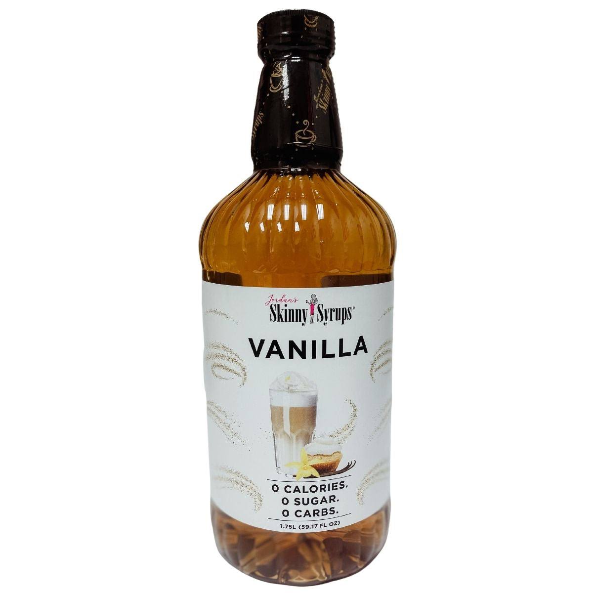 Jumbo Sugar Free Vanilla Syrup - 1.75L | Skinny Syrups
