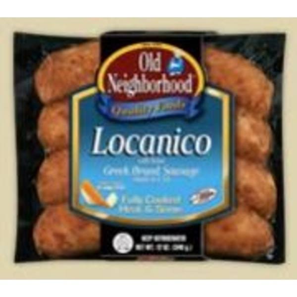 Locanico Greek Sausage - 1 Package