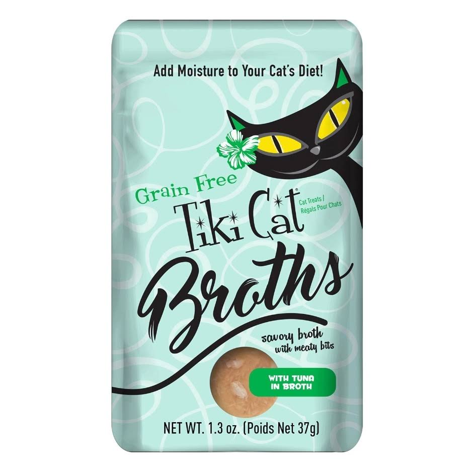 Tiki Cat Savory Broth, Grain Free Lickable Wet Food Treat Flavor Boost