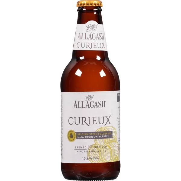 Allagash Curieux Beer, Belgian-Style Golden Ale - 12 fl oz
