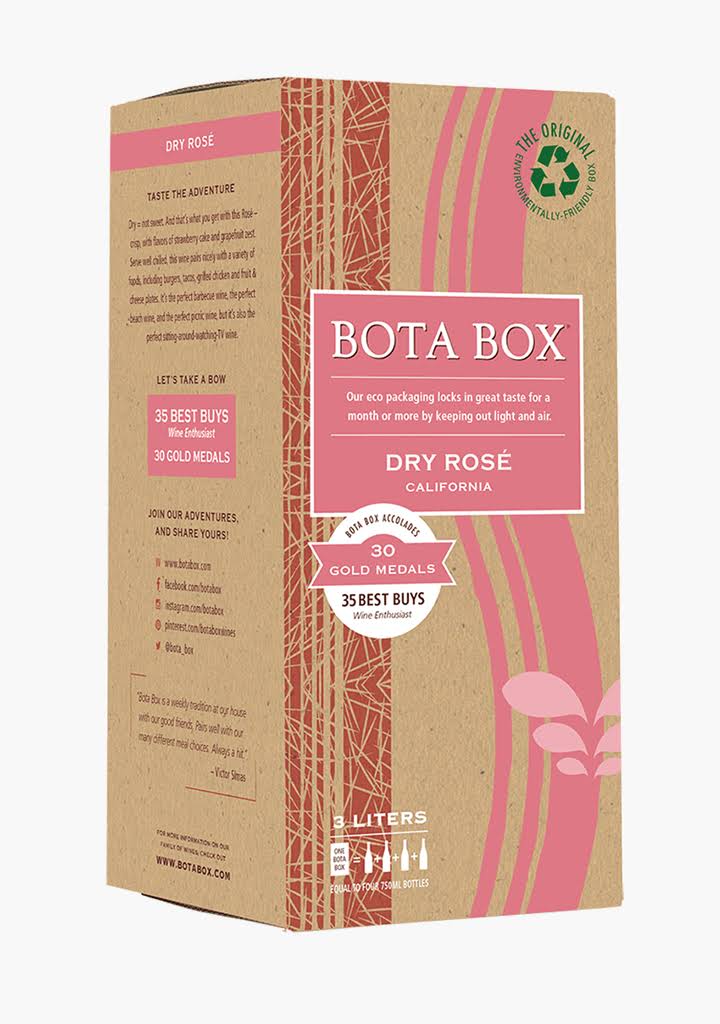 Bota Box Dry Rose United States / 3000ML