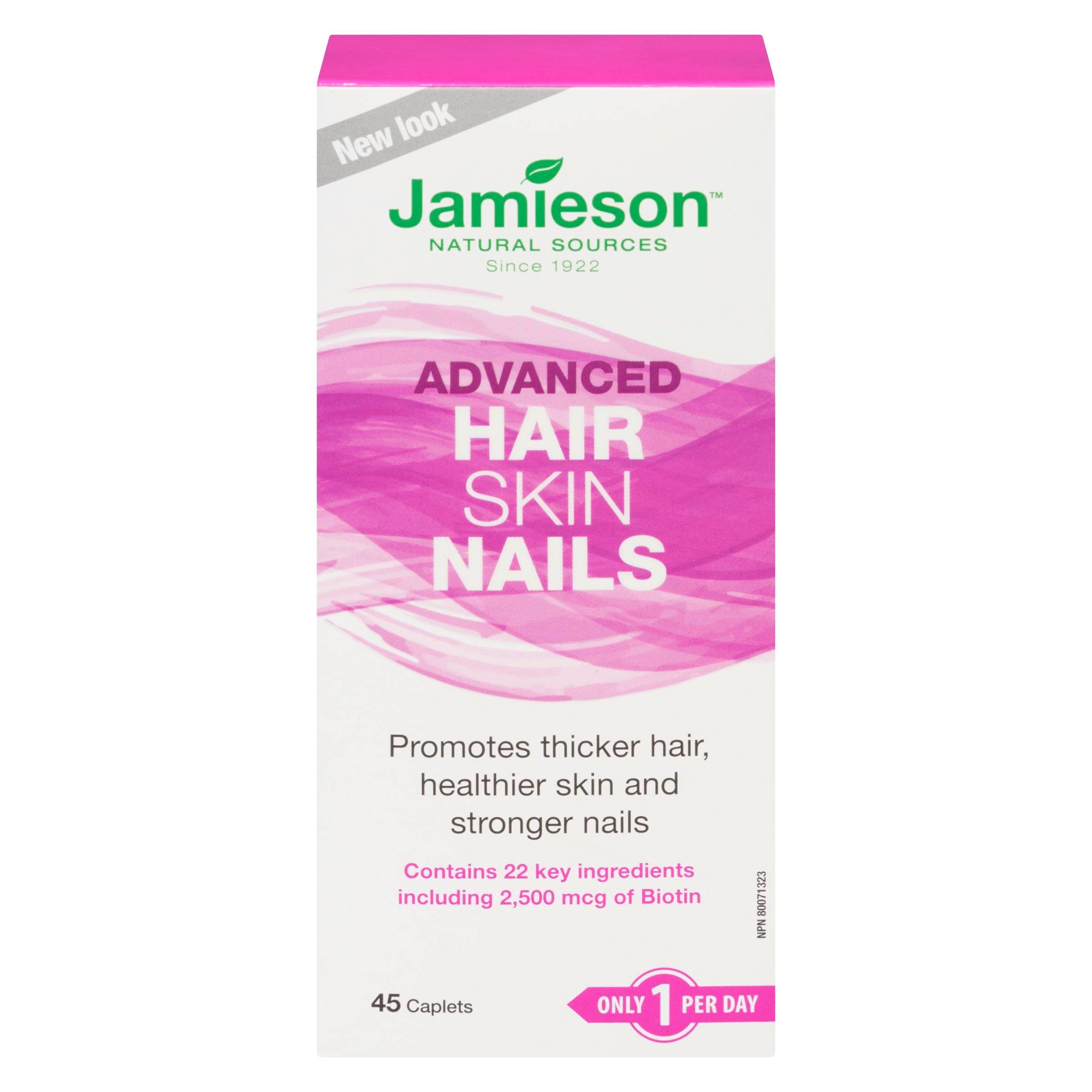Jamieson Advanced Hair, Skin & Nails, 45 Caplets
