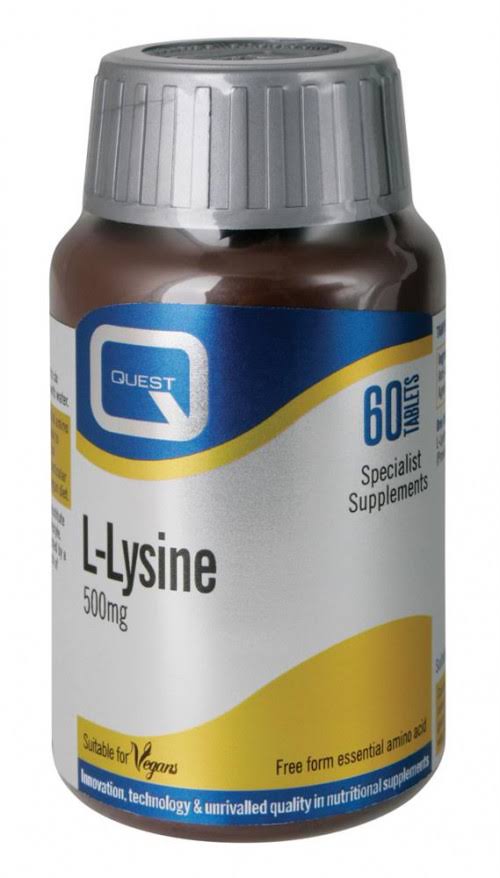 Quest L-Lysine 500Mg - 60 Tablets