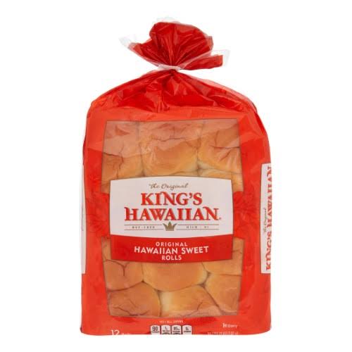 King's Hawaiian Original Hawaiian Sweet Rolls - 12oz
