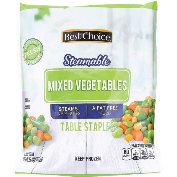 Best Choice Steam Mix Vegetables - 12 oz