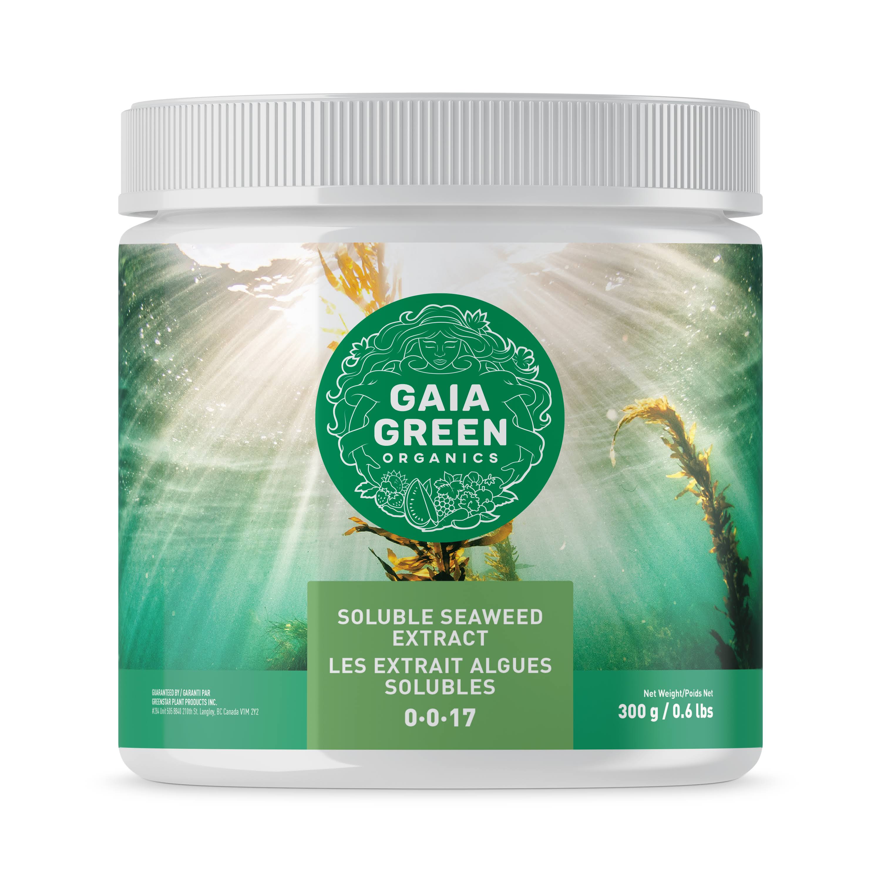 Gaia Green Soluble Seaweed Extract - 1-1-17, 300g