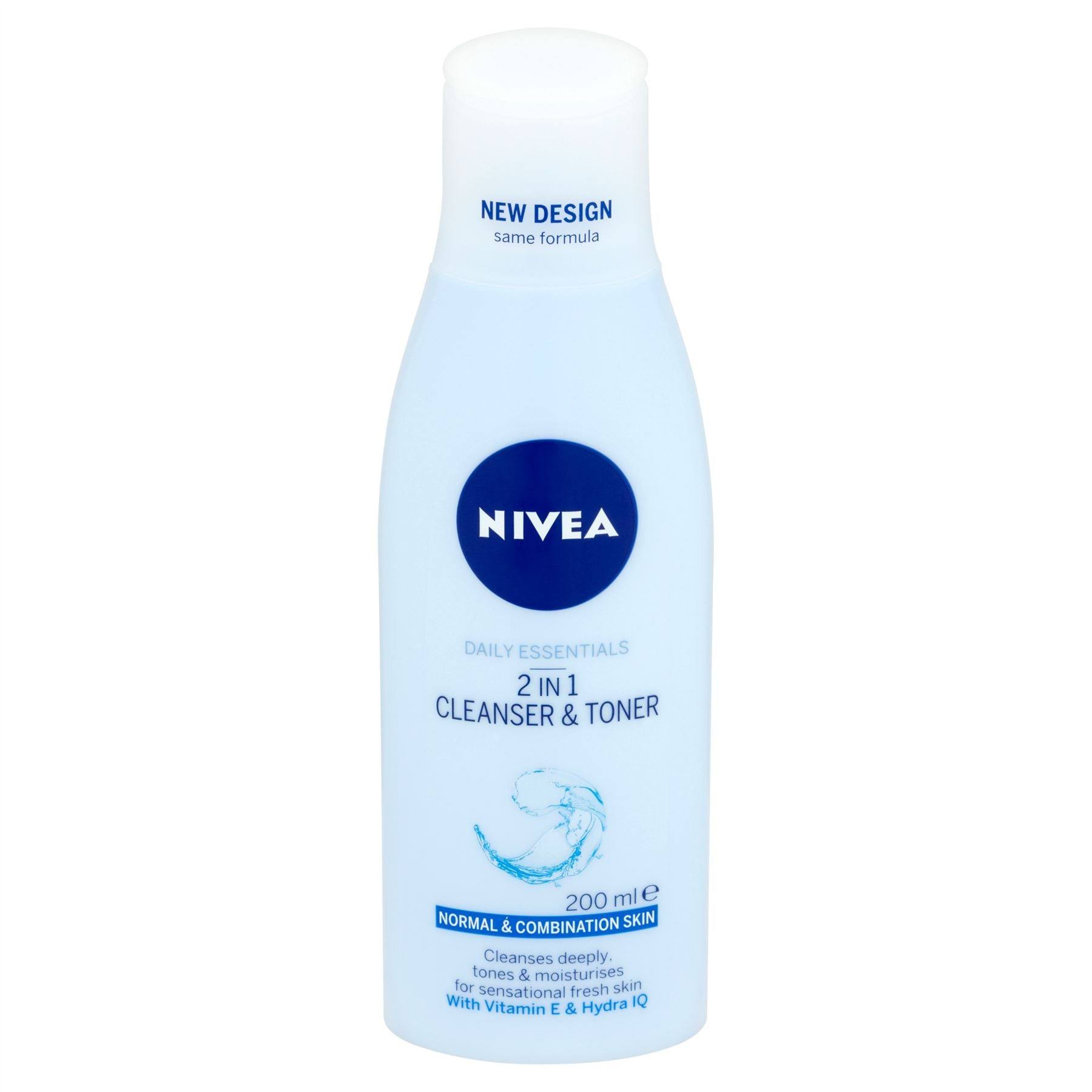 Nivea Daily Essentials 2 in 1 Cleanser & Toner - 200ml