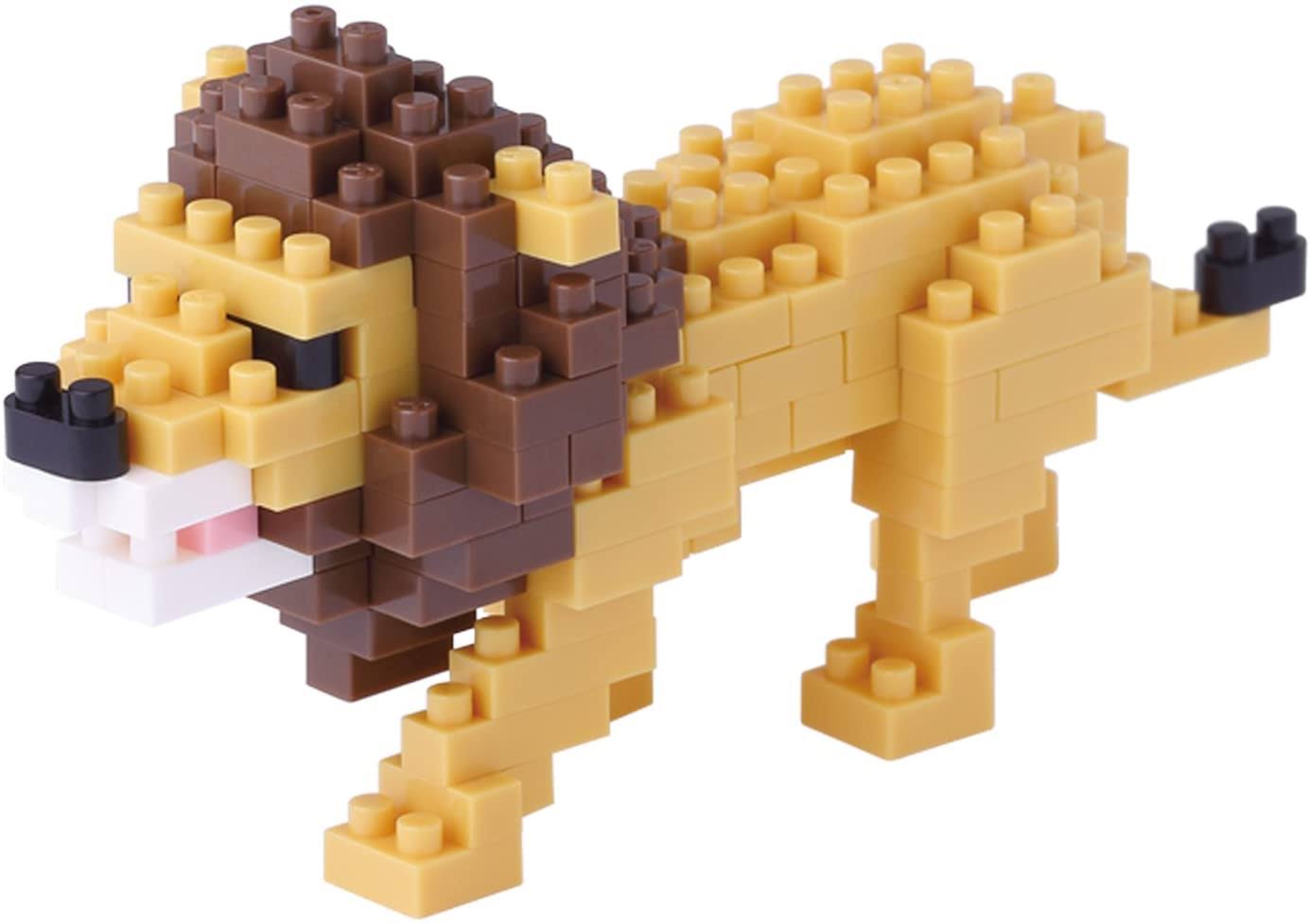 Kawada Nanoblock Lion Building Block Toy