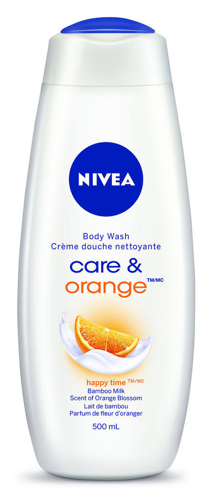 Nivea Happy Time Shower Cream - Orange Blossom, 500ml