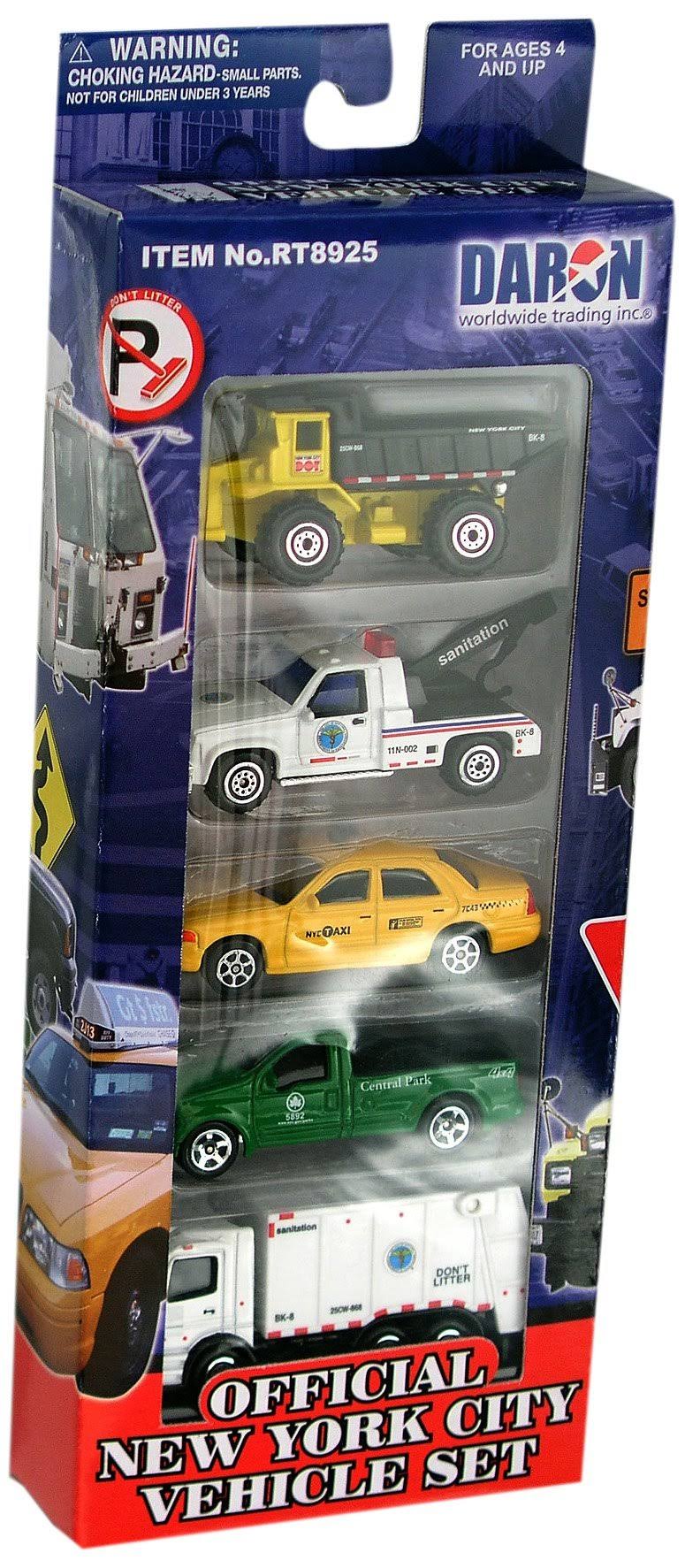 Daron New York City Official 5 PC Vehicle Set