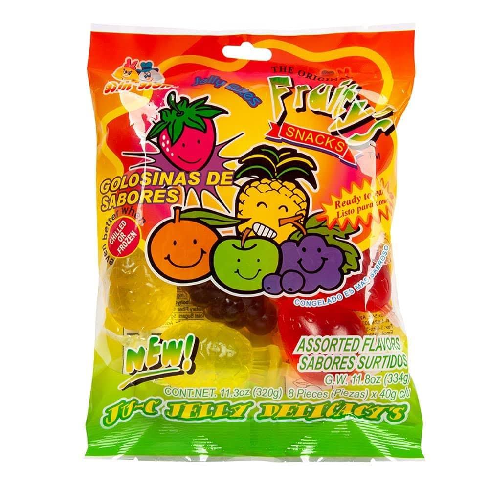 Din Don Ju-C Jelly Fruity Snacks - 334g