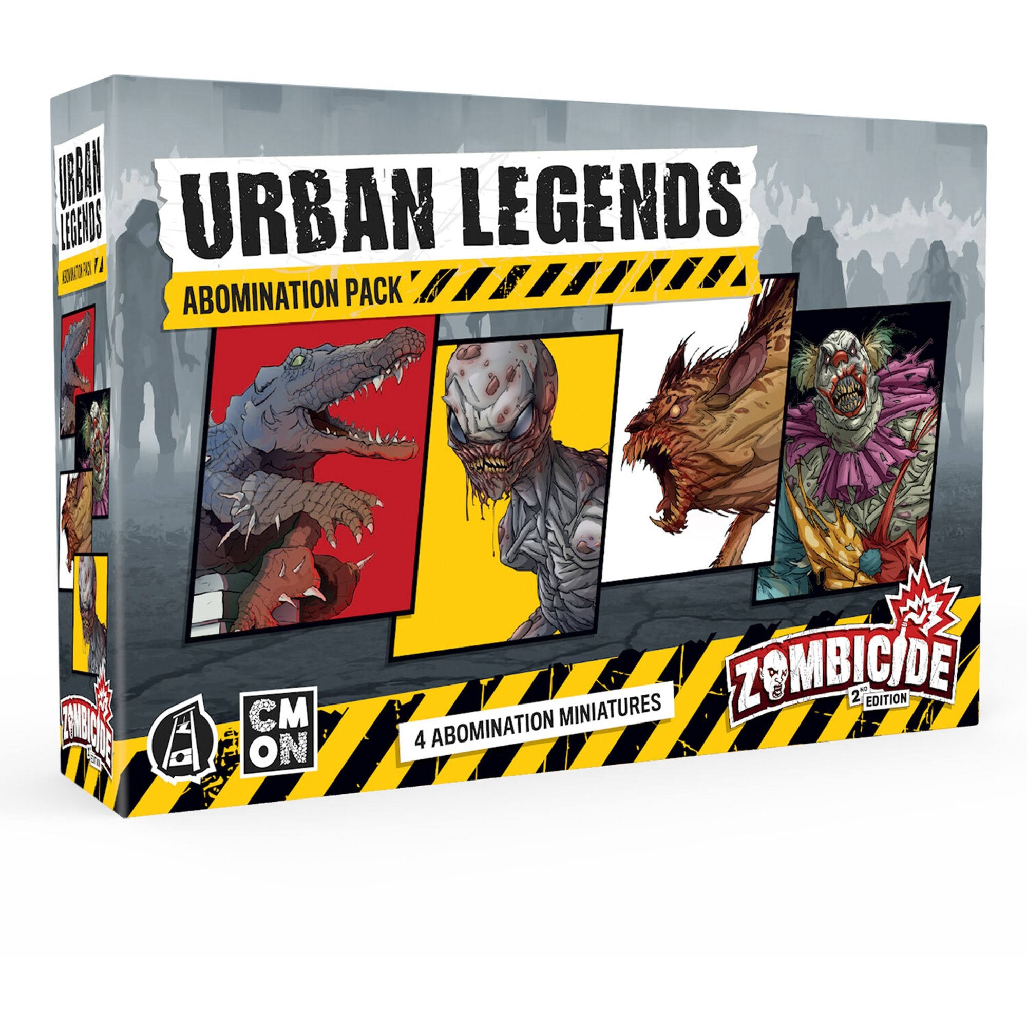 Guillotine Games Zombicide 2nd Edition Urban Legends Abomination Pack