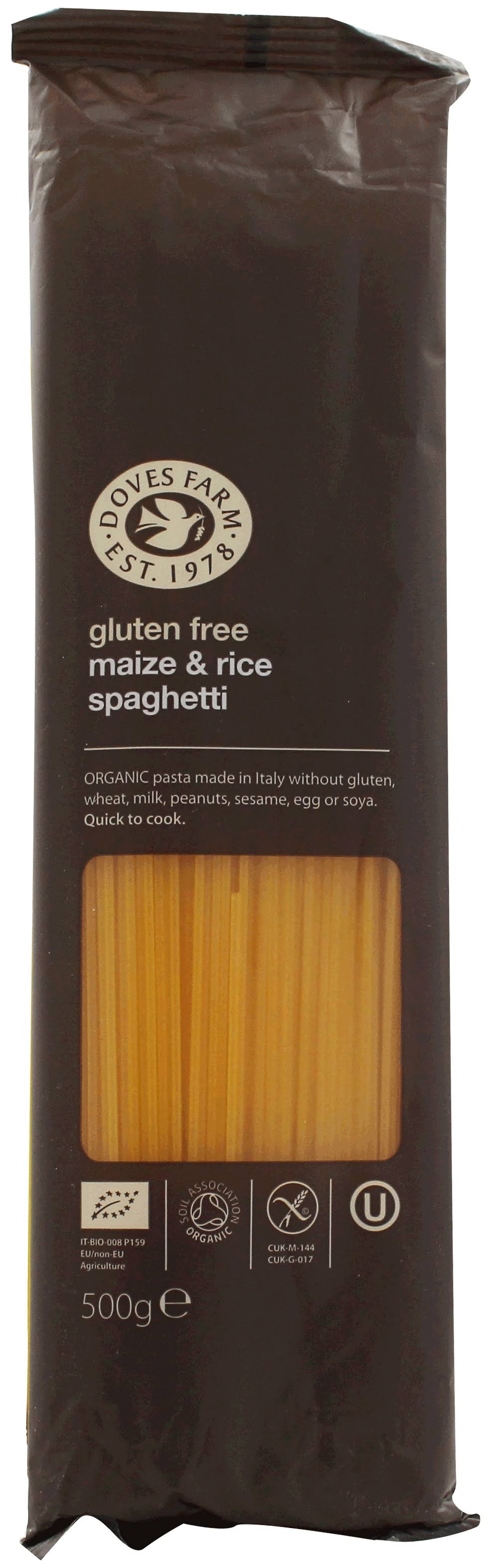 Doves Farm Gluten Free Organic Spaghetti - 500g