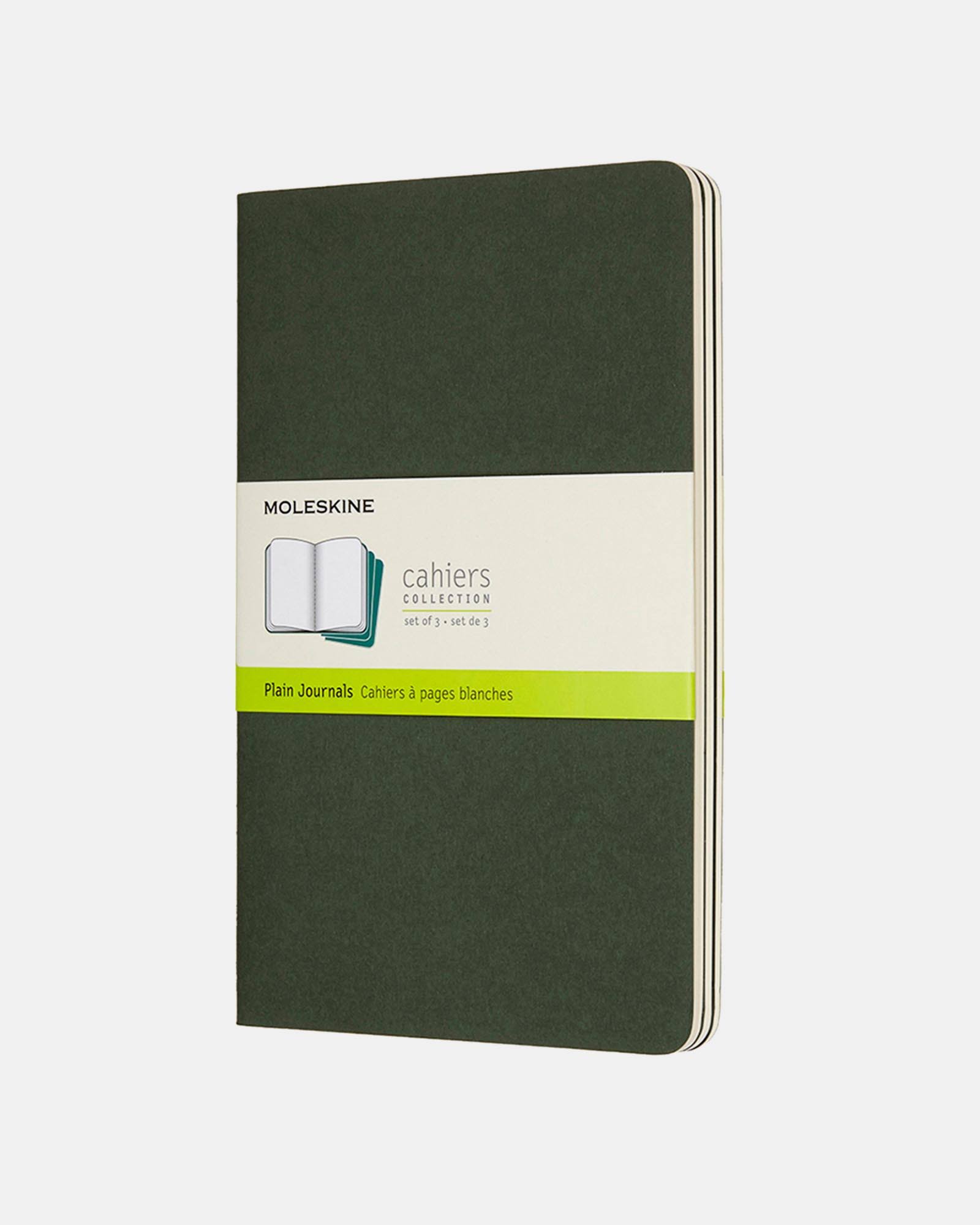 Moleskine Cahier Journal Large Plain - Myrtle Green