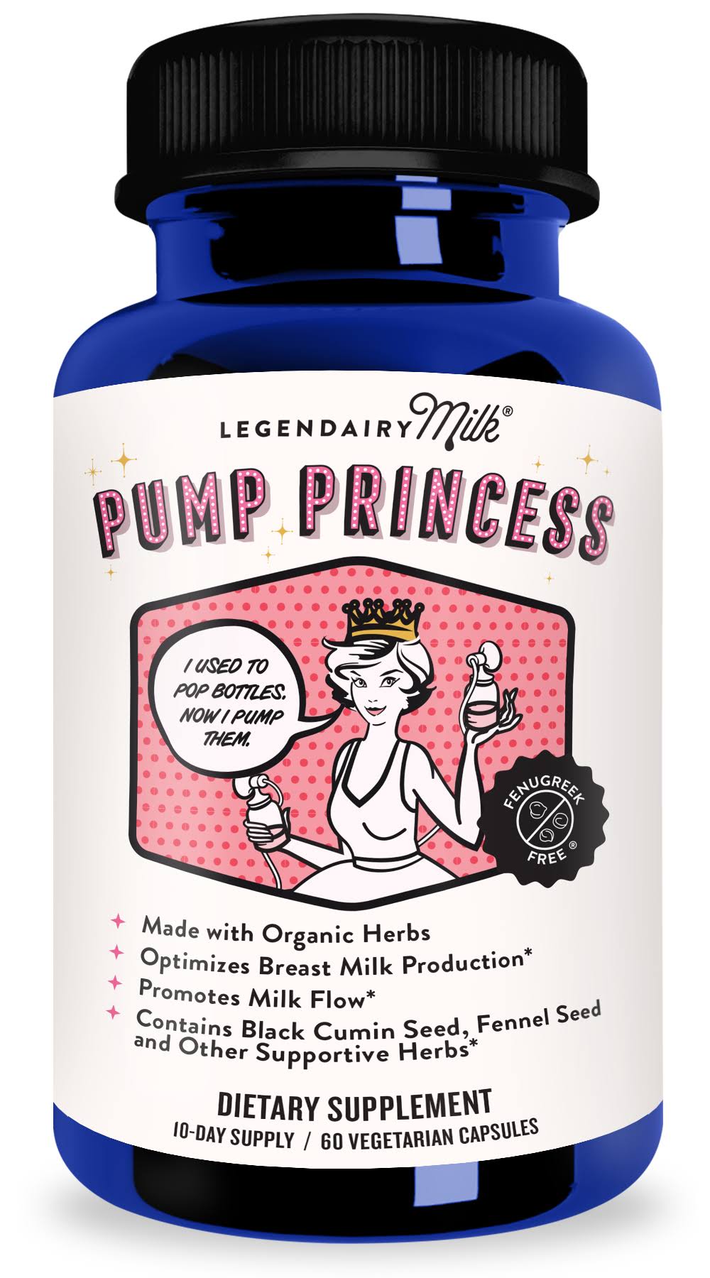 Legendairy Milk - Pump Princess 180 Caps