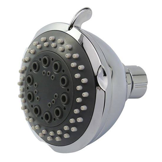 Boston Harbor TS02213CP Shower Head - 2 GPM, 3 Spray Functions, 80 Psi, Chrome