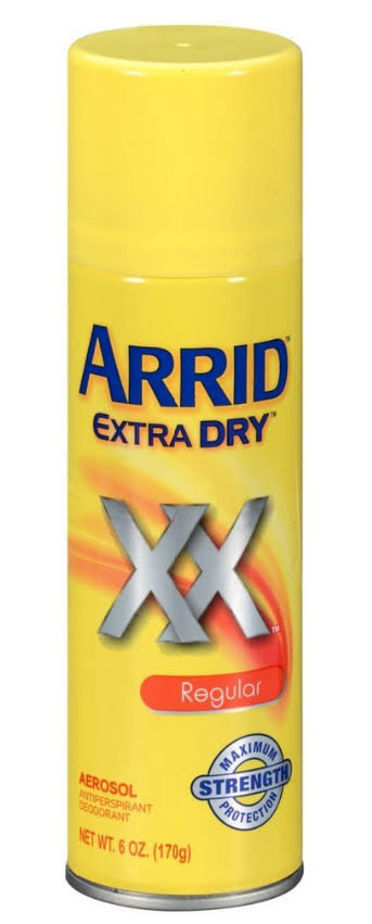 Arrid Extra Dry Aerosol Antiperspirant Deodorant - Regular, 6oz