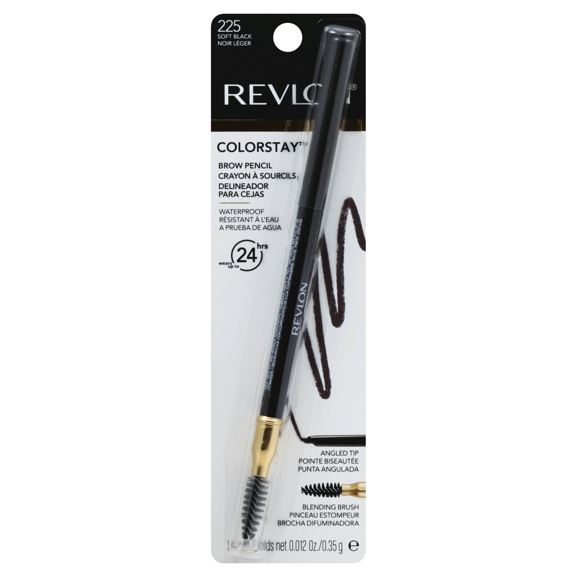 Revlon Colorstay Brow Pencil - 225 Soft Black