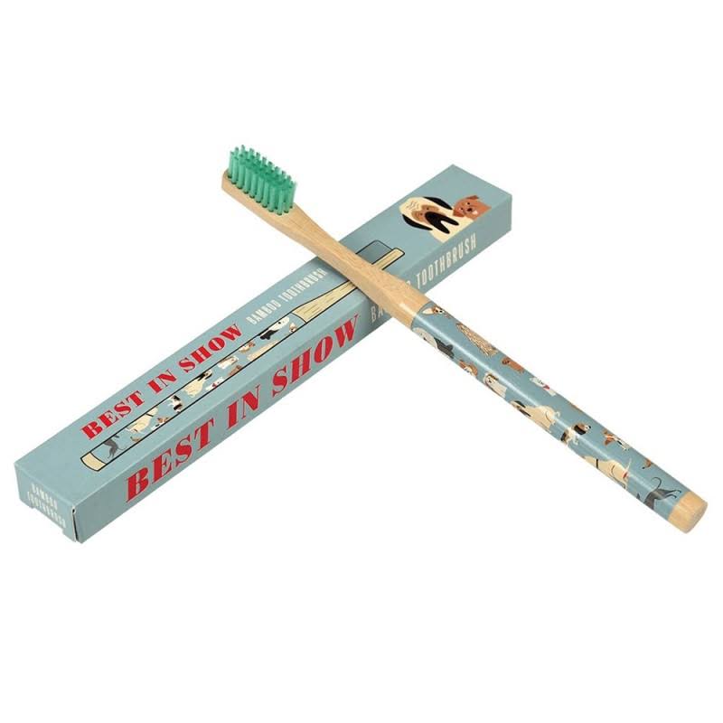 Rex London Best in Show Bamboo Eco-friendly Toothbrush - For