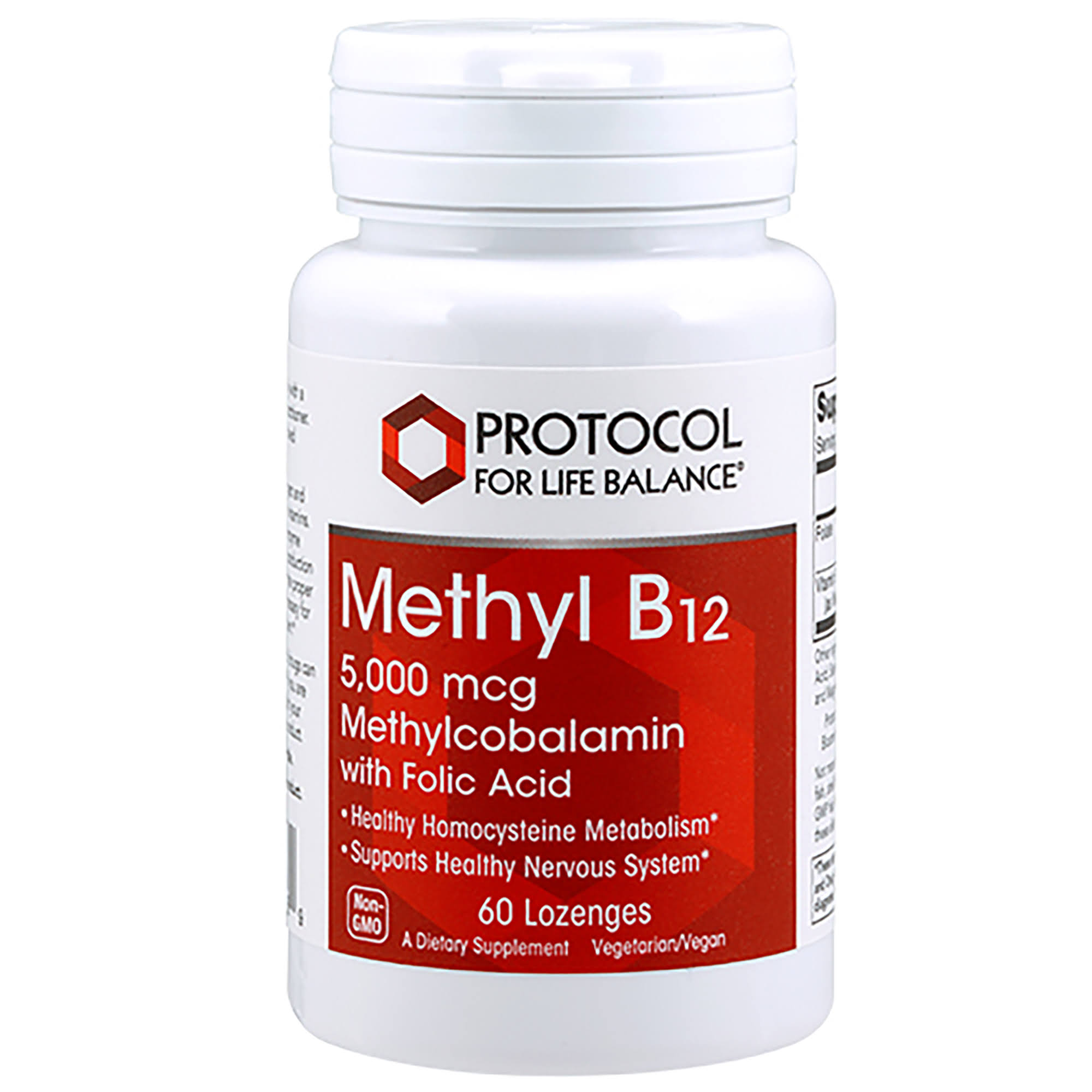 Protocol For Life Balance Methyl B12 5000mcg Lozenges - x60
