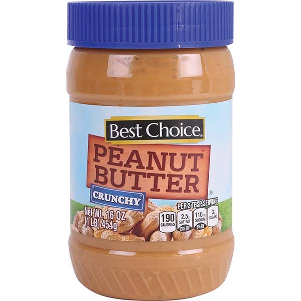 Best Choice Crunchy Peanut Butter - 16 oz