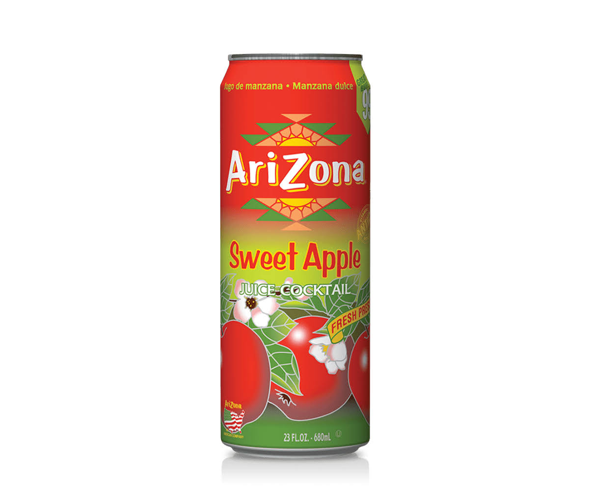 Arizona Juice Cocktail - Sweet Apple, 23oz, Pack of 24