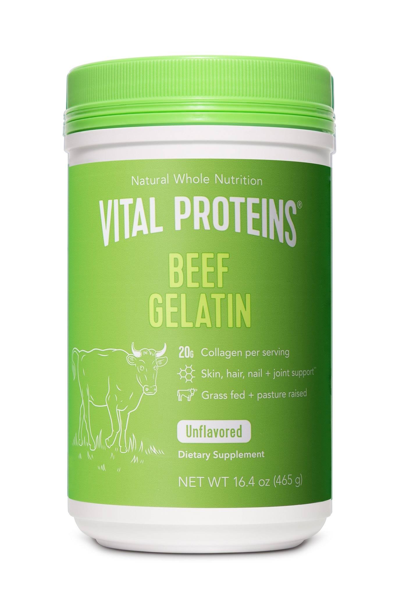 Vital Proteins Beef Gelatin Protein Dietary Supplement - Unflavored, 454g