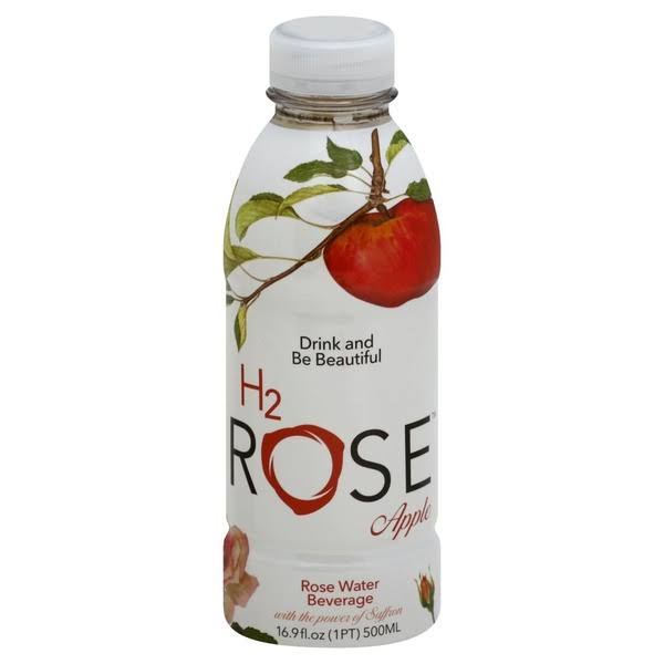 H2rOse Rose Apple Water Beverage - Infused with Saffron, 500ml