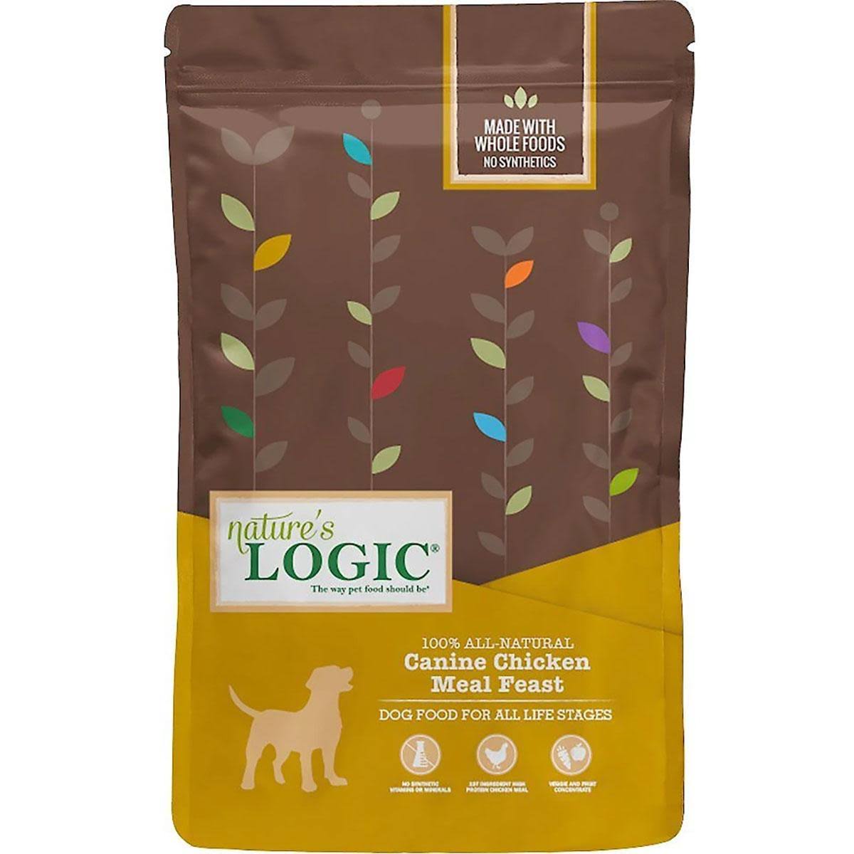 Nature's Logic Canine Chicken Meal Feast Dry Dog Food 13 lbs