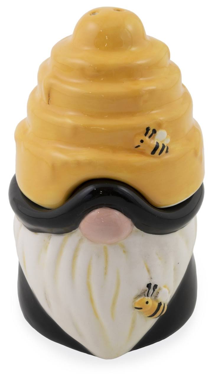 Boston International Bee Gnome Ceramic Salt & Pepper Shaker Set