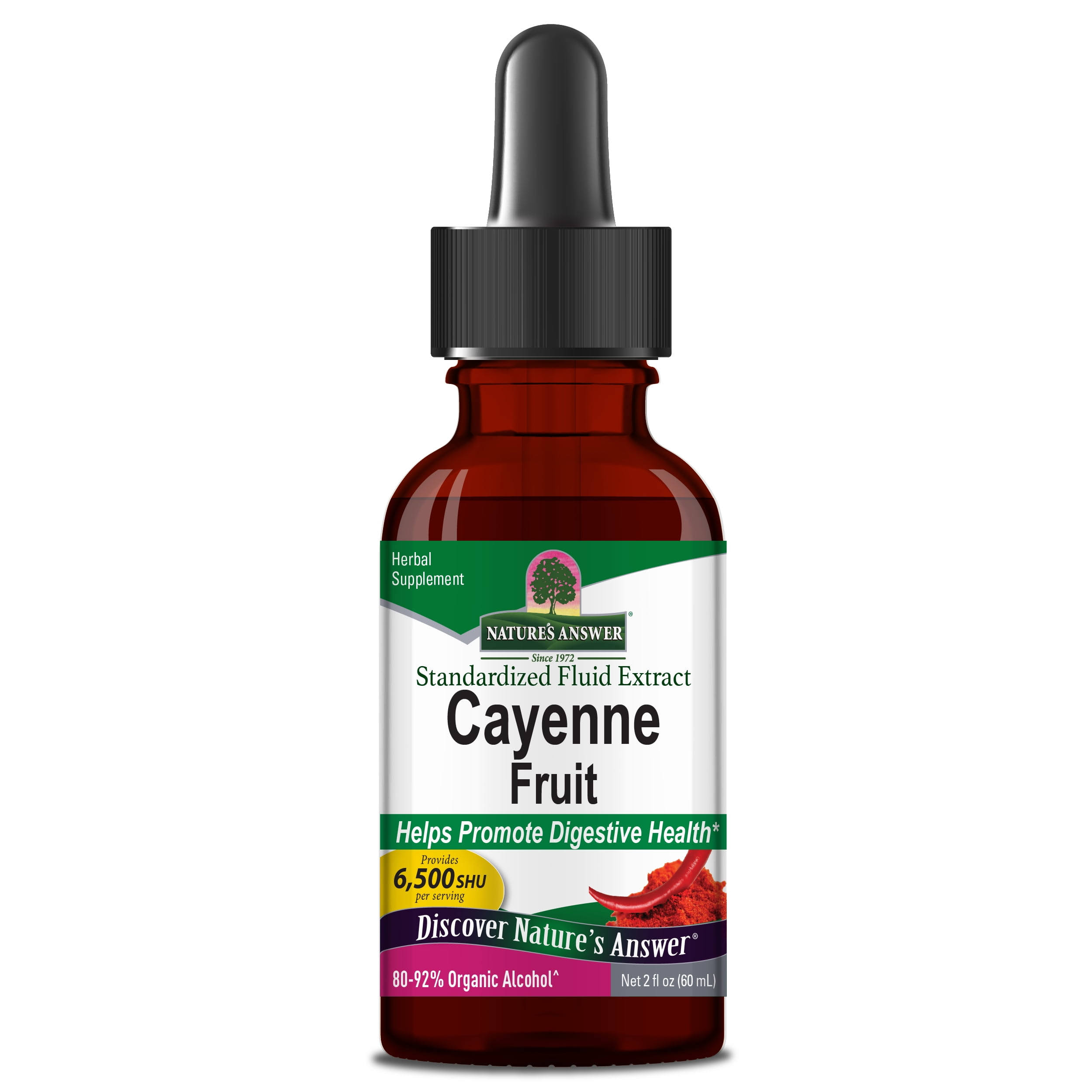 Nature's Answer Cayenne Fruit Organic Alcohol Extract