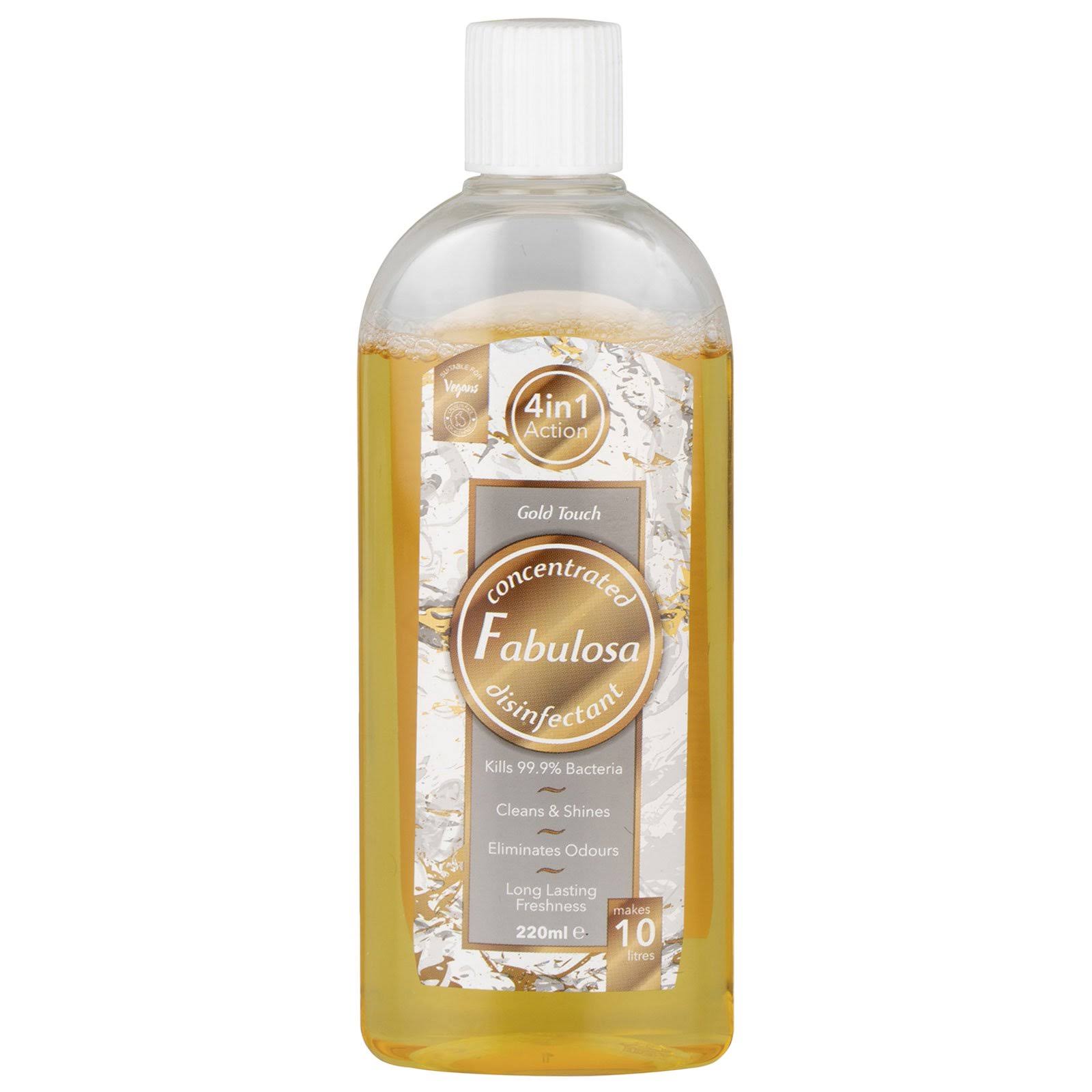 Fabulosa Concentrated Disinfectant - 220ml - Gold Touch