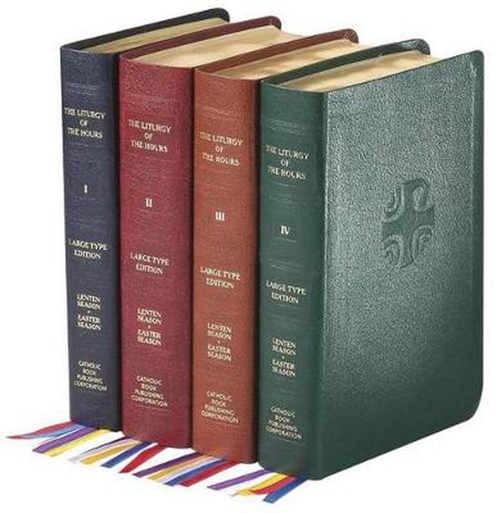 Liturgy of the Hours Set of 4 - Catholic Book Publishing Corp