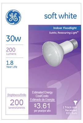 GE Electric Flood Bulbs - 30W