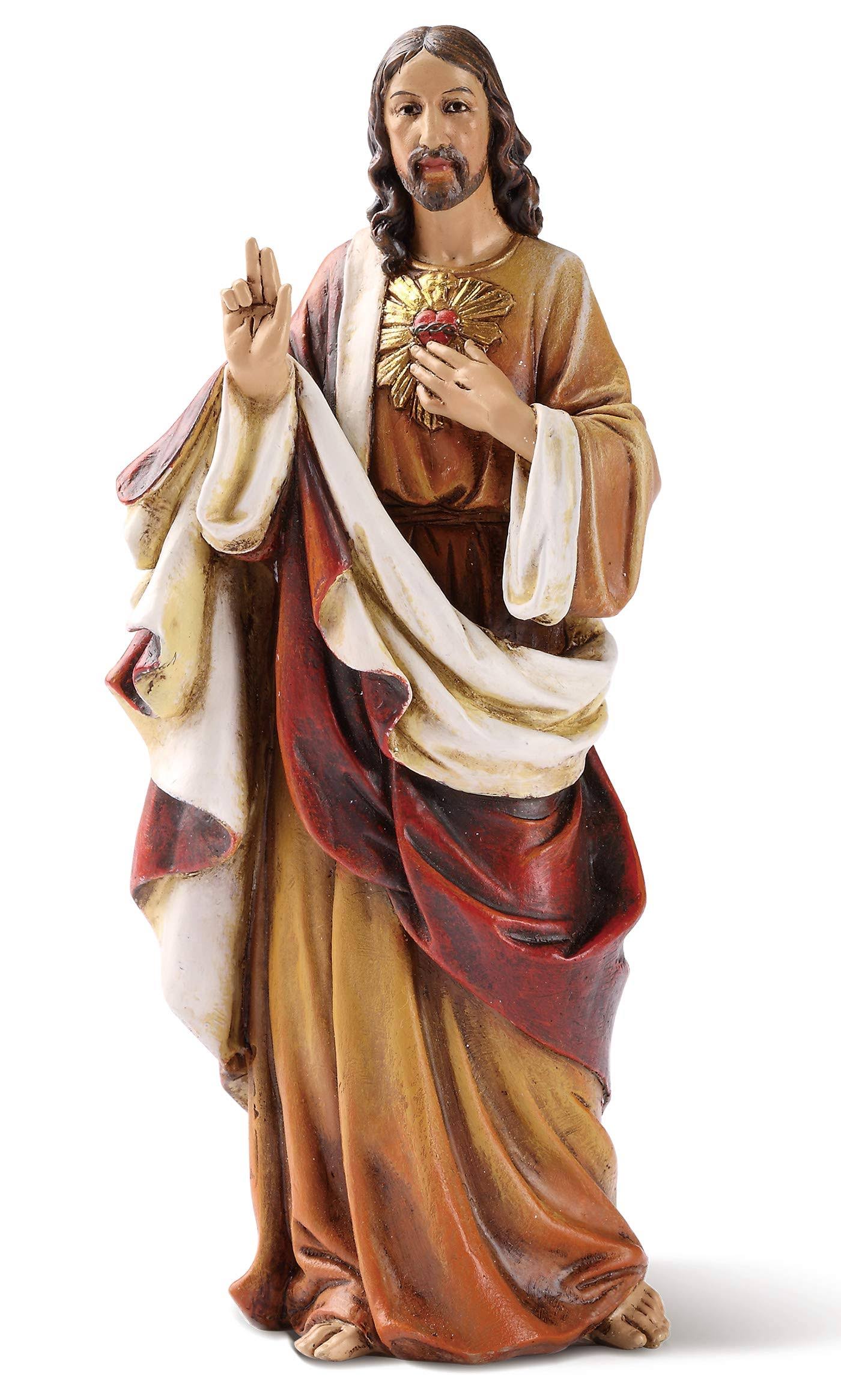 Joseph Studio the Sacred Heart of Jesus Religious Renaissance Figurine