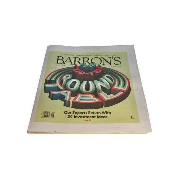 Barron's Newspaper - Each