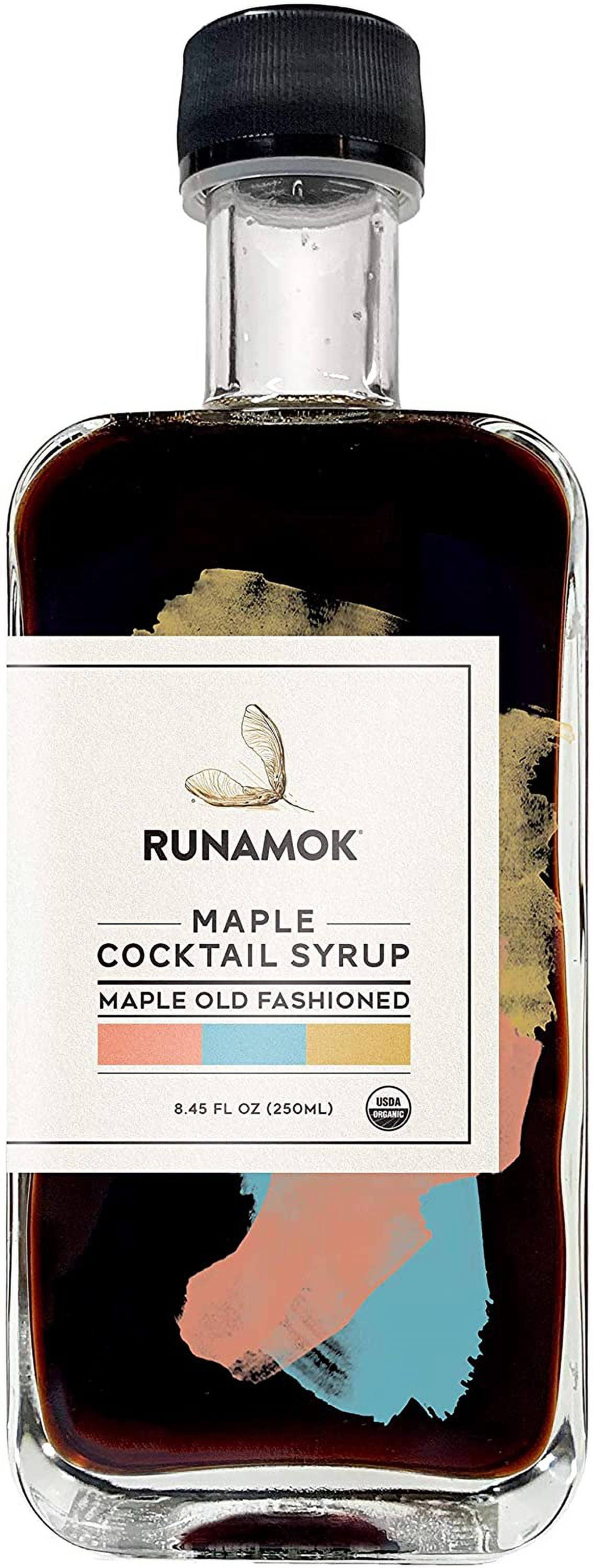 Runamok Organic Old Fashioned Cocktail Syrup