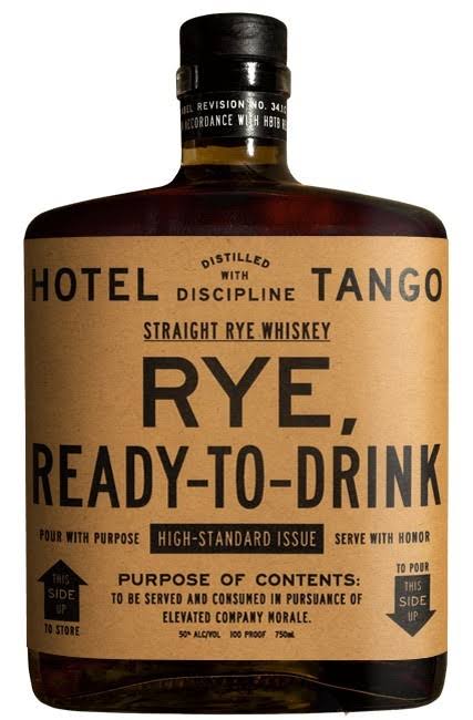Hotel Tango Straight Rye Whiskey (750 ml)