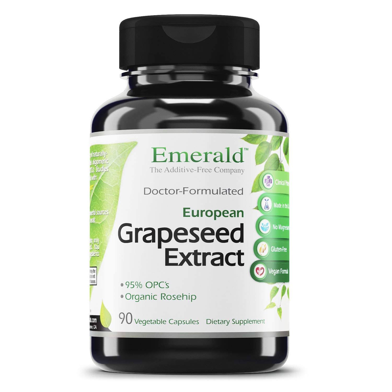 Emerald - Grape Seed Extract - 90 Vegetable Capsules