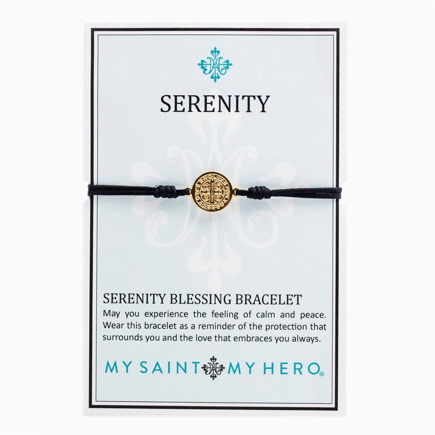 Bracelet - Serenity Blessing - Gold/Black