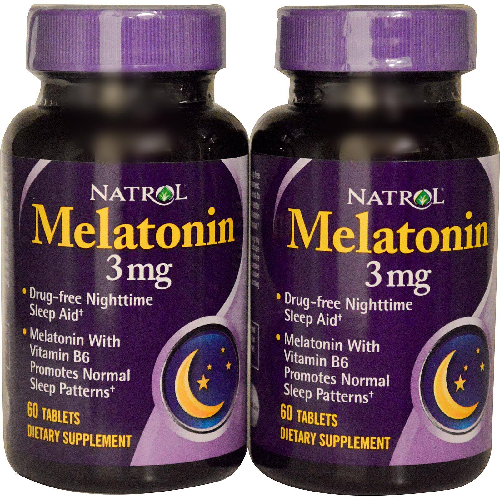 Natrol 3 mg Melatonin Tablets
