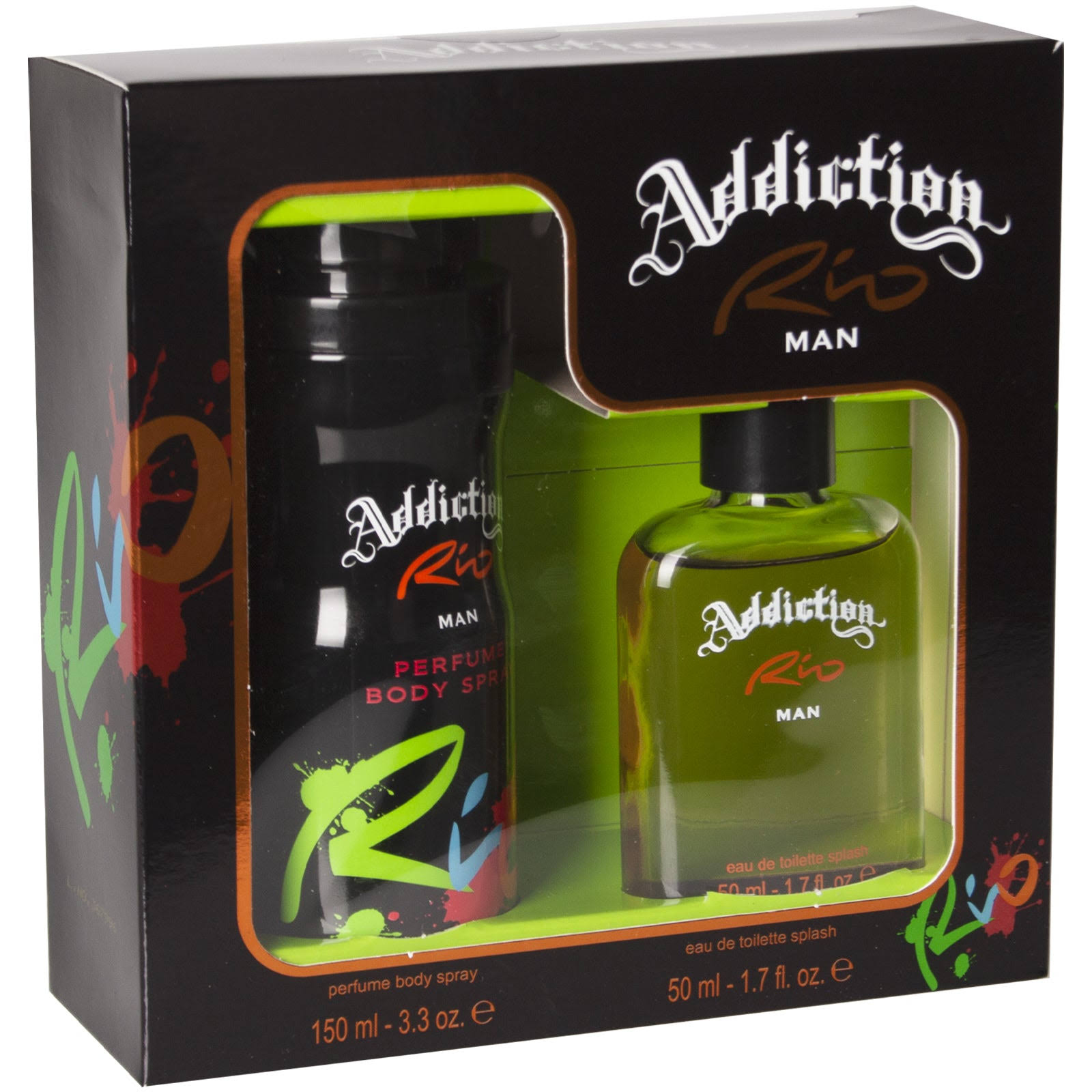 Addiction Rio Body Spray & EDT Gift Set