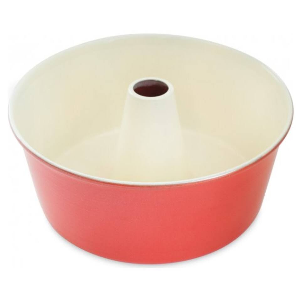 Nordic Ware Angel Food Cake Pan 16 Cup Red