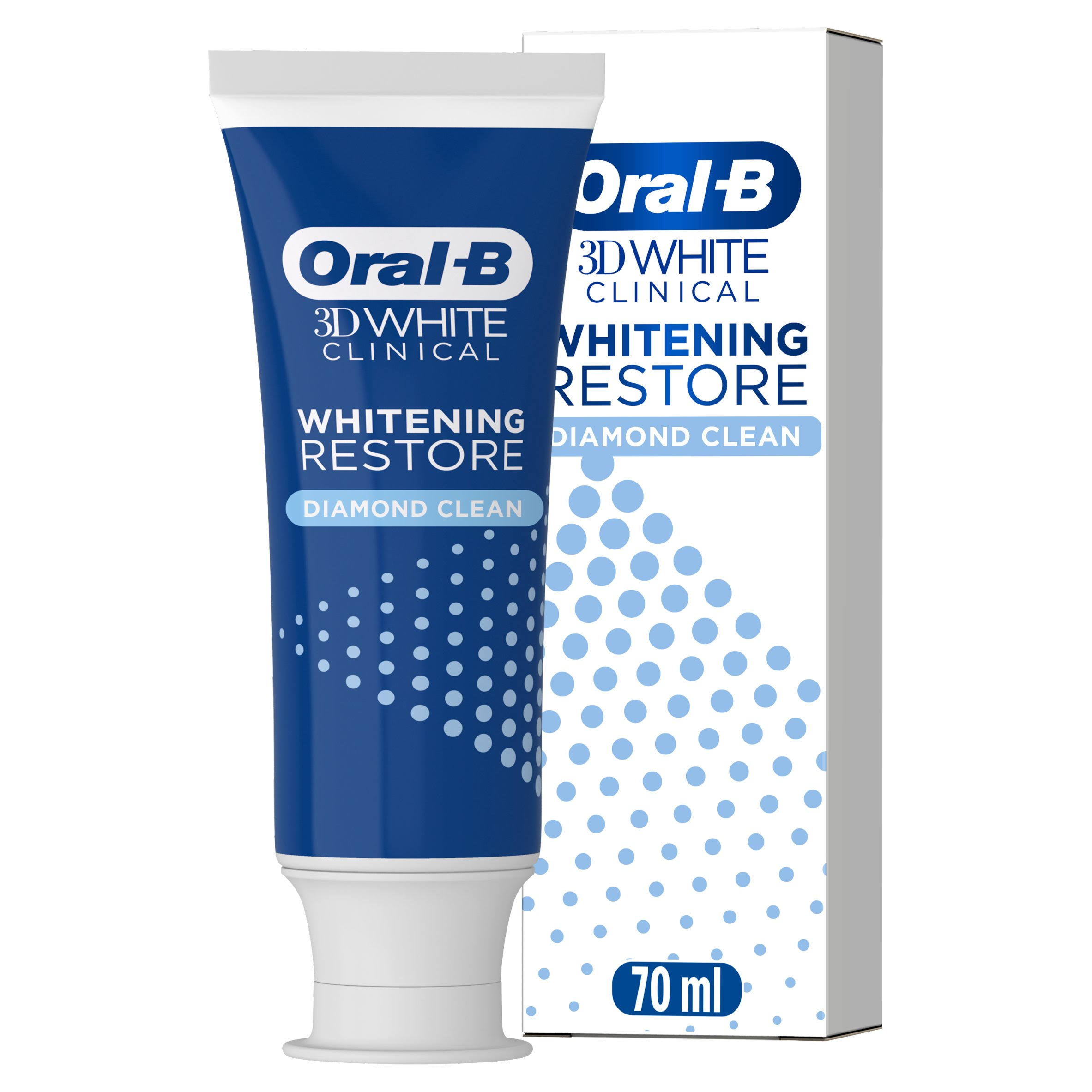 Oral B Clinical Whitening Restore Diamond Clean Toothpaste