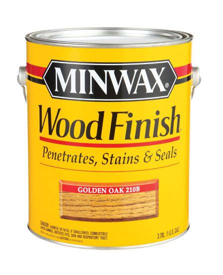 Minwax Penetrating Stain Wood Finish - 210B Golden Oak, 1gal
