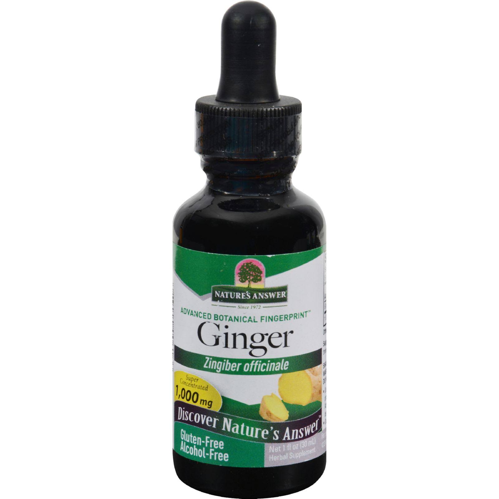 Nature's Answer Ginger Root - Alcohol Free