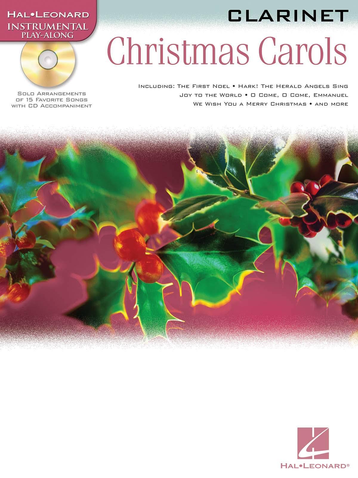 Hal Leonard Christmas Carols for Clarinet Book and CD